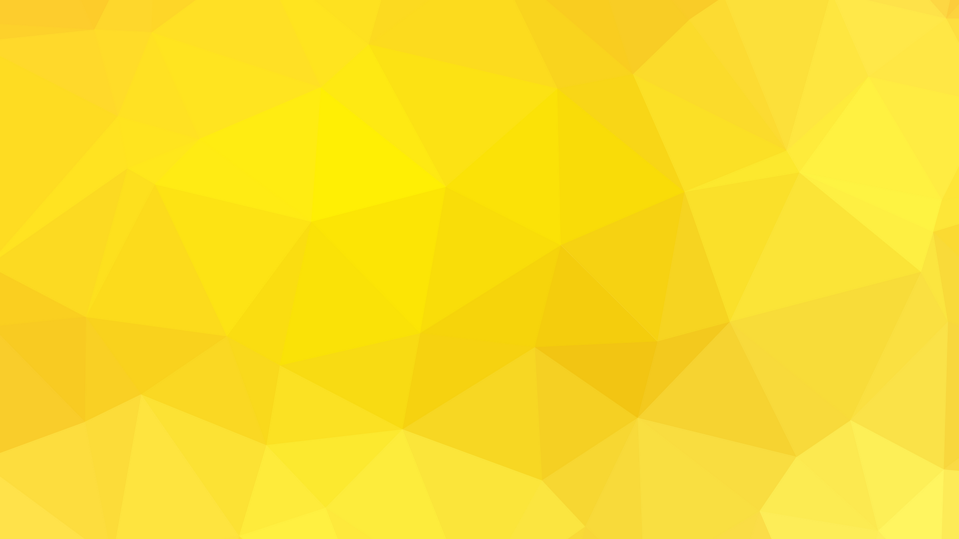 Yellow Triangles Pattern Background